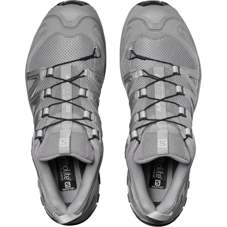 Tenis Salomon Xa Pro 3d Hombre Plateados | MX RUDK596